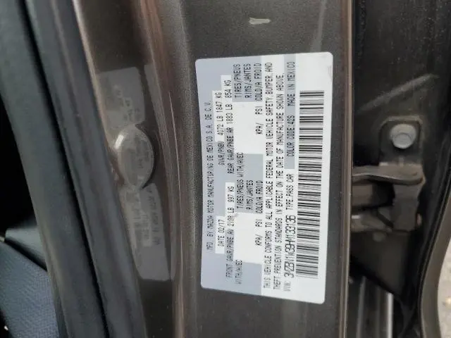 2017 MAZDA 3 GRAND TOURING  