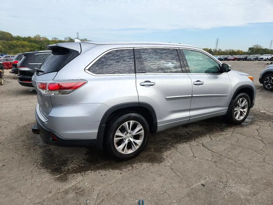 2015 TOYOTA HIGHLANDER XLE  