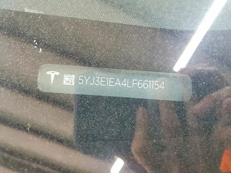 2020 TESLA MODEL 3   
