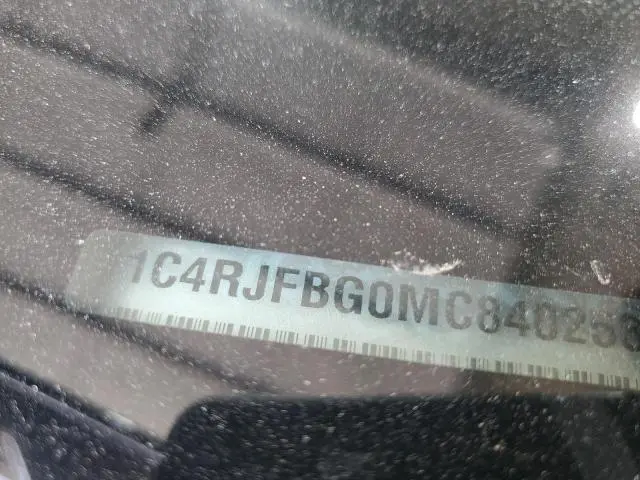 2021 JEEP GRAND CHEROKEE LIMITED  