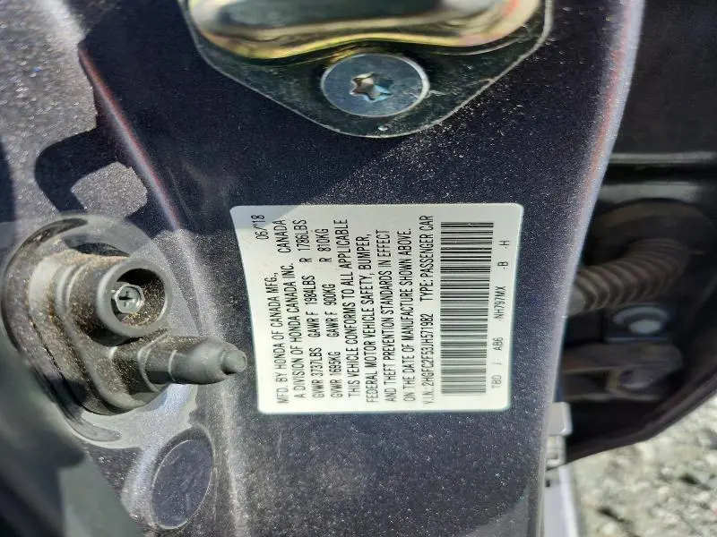 2018 HONDA CIVIC LX  