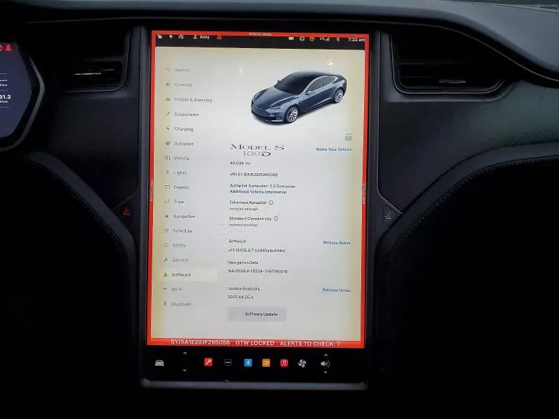 2018 TESLA MODEL S   