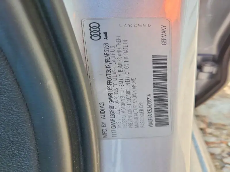 2018 AUDI A6 PREMIUM  