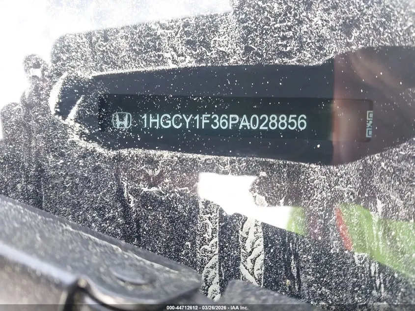 2023 HONDA ACCORD EX