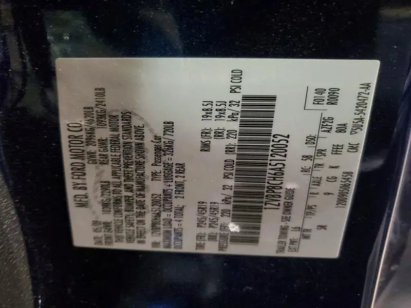 2010 FORD MUSTANG GT  