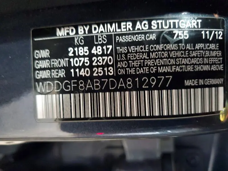 2013 MERCEDES-BENZ C 300 4MATIC  
