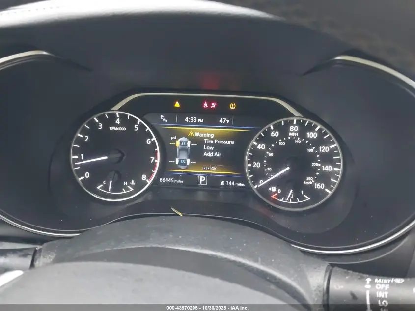 2019 NISSAN MAXIMA 3.5 SV