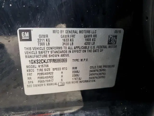 2015 GMC YUKON DENALI  