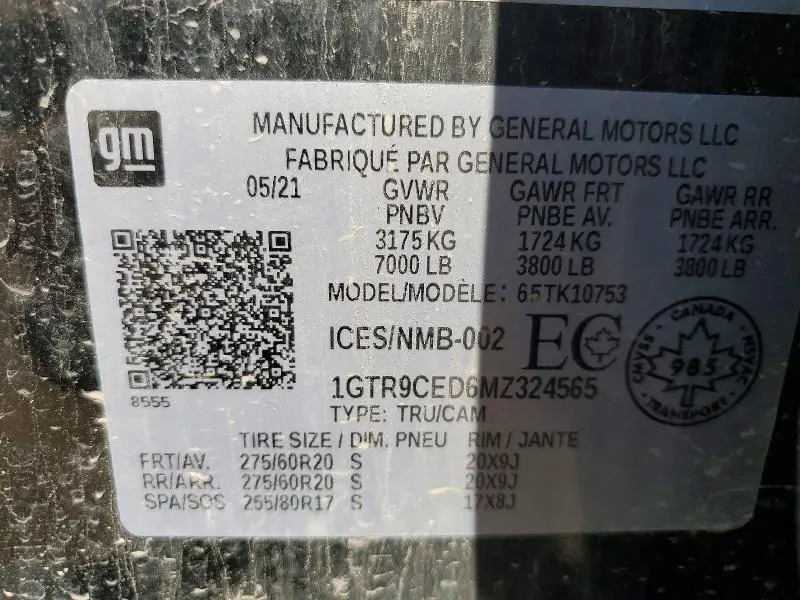 2021 GMC SIERRA K1500 ELEVATION  