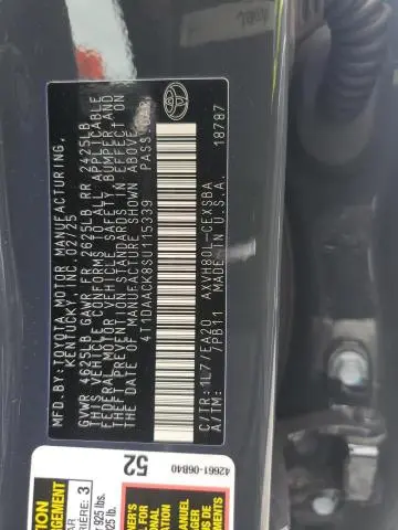 2025 TOYOTA CAMRY XSE  