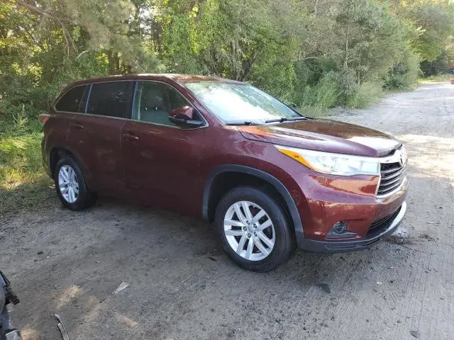 2015 TOYOTA HIGHLANDER LE  