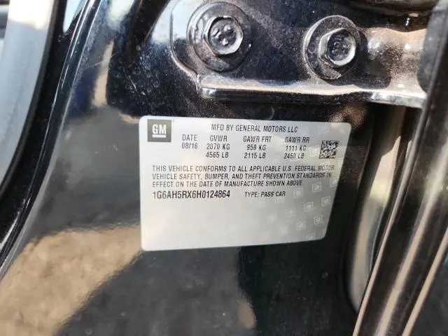 2017 CADILLAC ATS LUXURY  