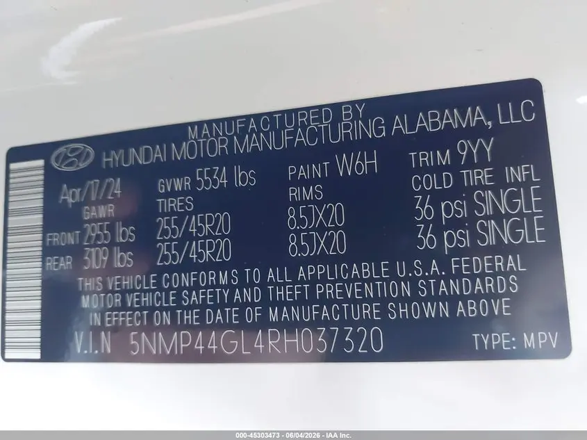 2024 HYUNDAI SANTA FE LIMITED