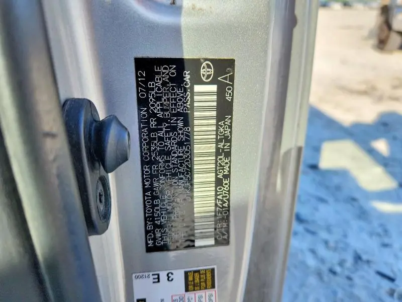 2013 SCION TC BASE  