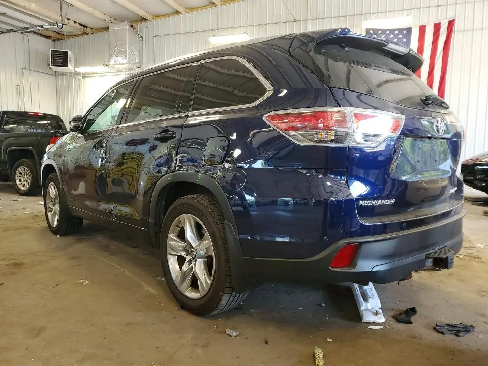 2016 TOYOTA HIGHLANDER LIMITED PLATINUM  
