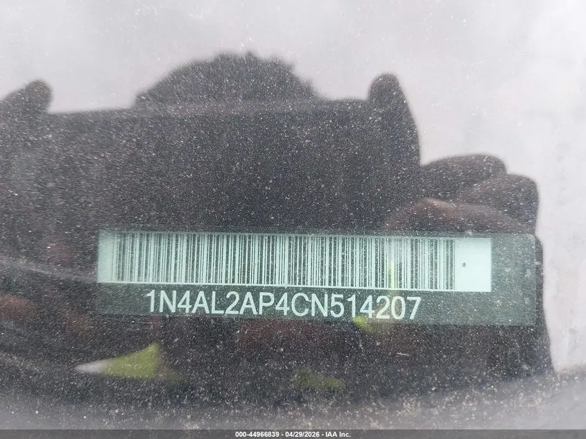 2012 NISSAN ALTIMA 2.5