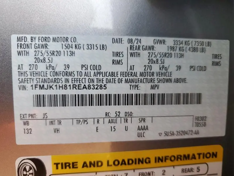 2024 FORD EXPEDITION MAX XLT  