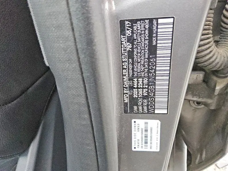 2018 MERCEDES-BENZ CLA 250 4MATIC  