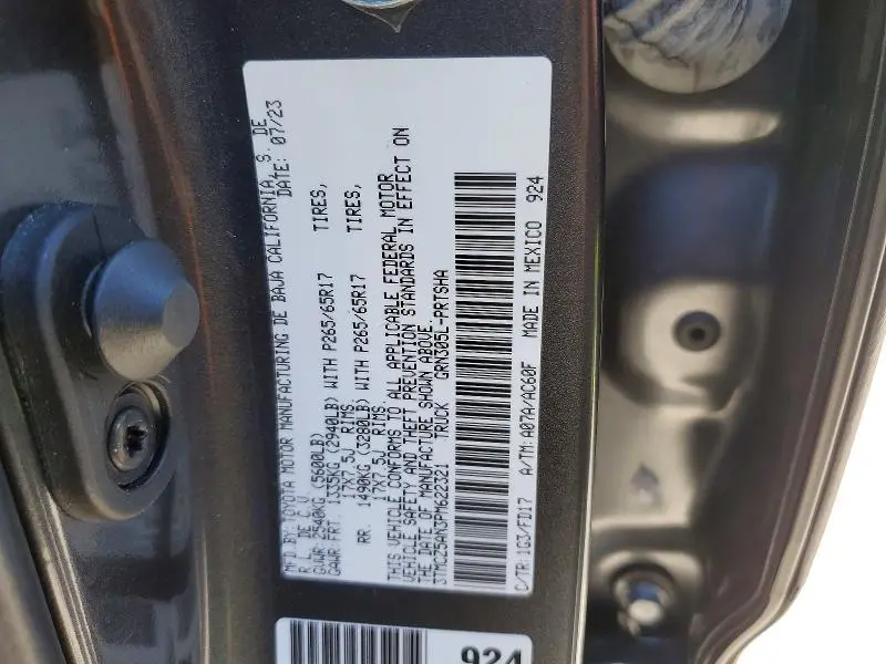 2023 TOYOTA TACOMA DOUBLE CAB  