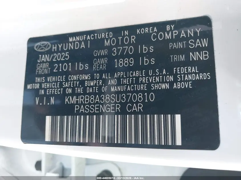 2025 HYUNDAI VENUE SE