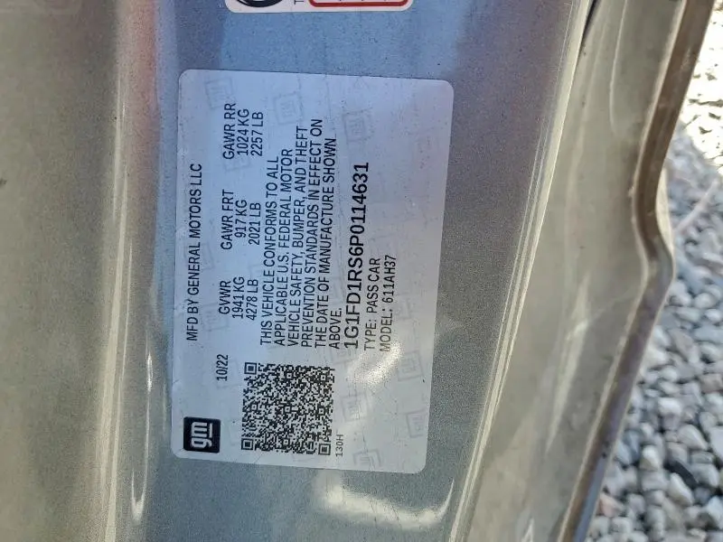 2023 CHEVROLET CAMARO LT  