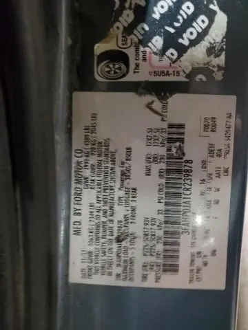 2012 FORD FUSION SEL  