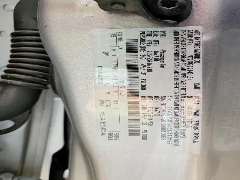 2014 FORD FOCUS SE  