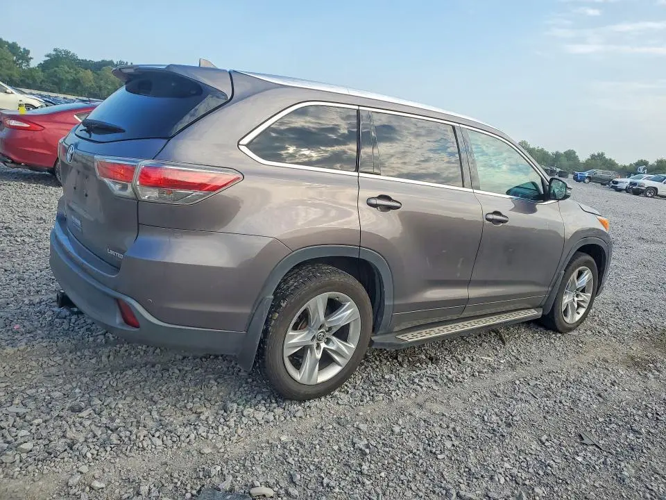 2016 TOYOTA HIGHLANDER LIMITED PLATINUM  