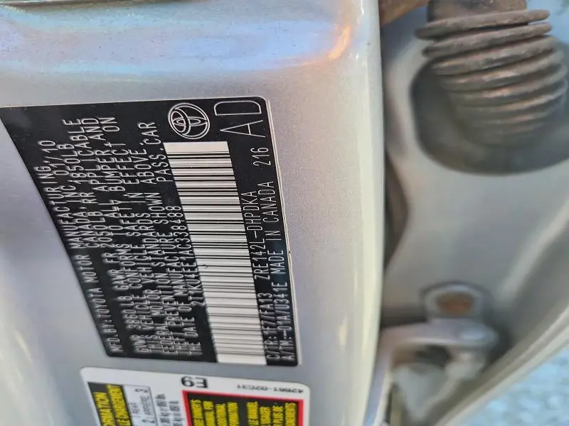 2010 TOYOTA MATRIX BASE  