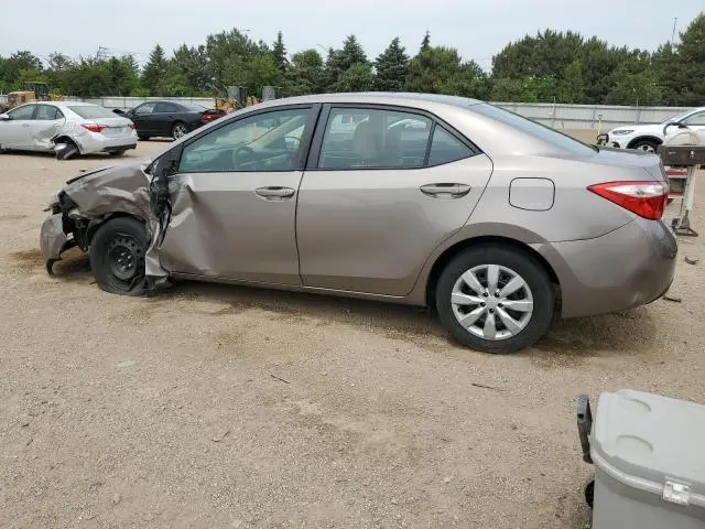 2016 TOYOTA COROLLA L  