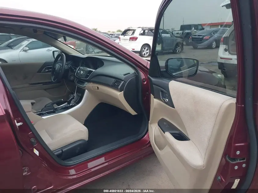 2013 HONDA ACCORD LX