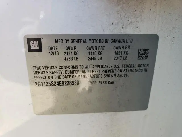 2014 CHEVROLET IMPALA LT