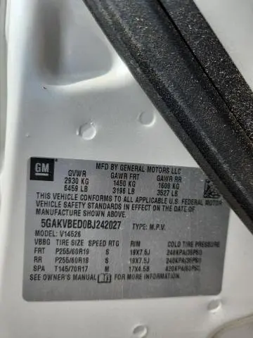 2011 BUICK ENCLAVE CXL  