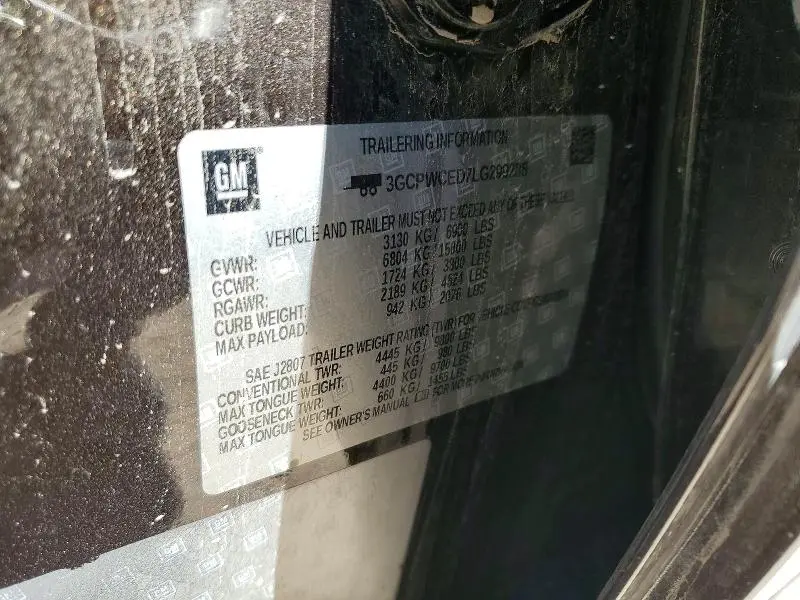 2020 CHEVROLET SILVERADO C1500 LT  