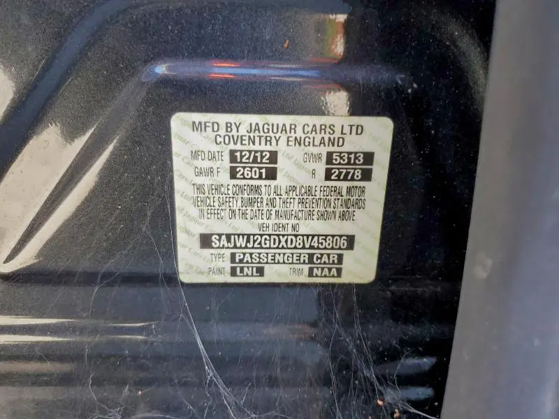 2013 JAGUAR XJL PORTFOLIO  