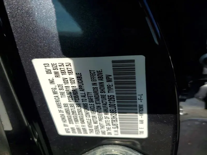 2014 ACURA RDX   
