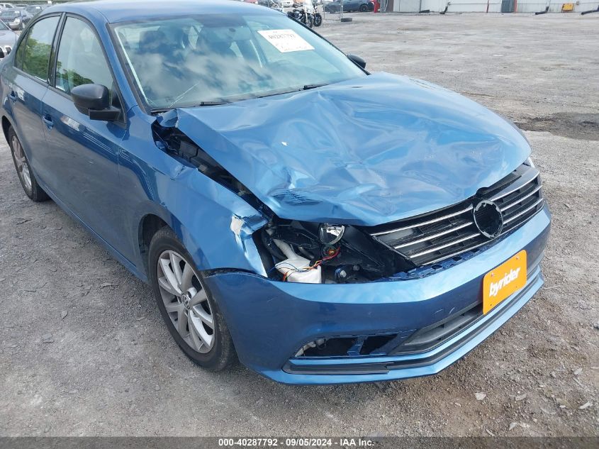 2015 VOLKSWAGEN JETTA 1.8T SE