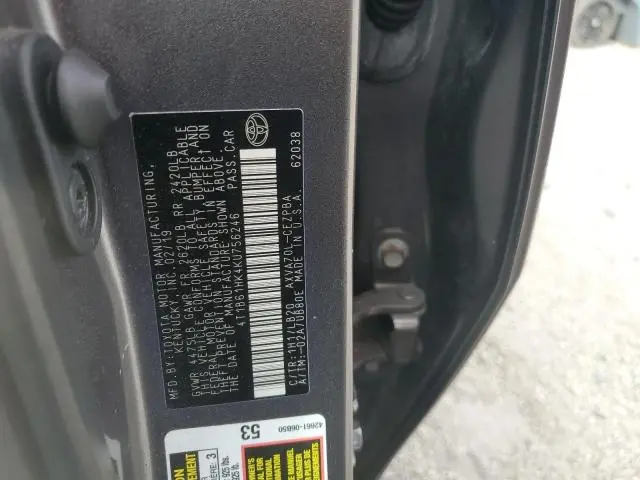 2019 TOYOTA CAMRY XSE  