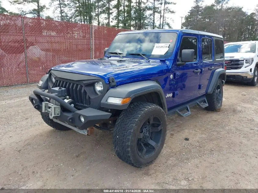 2019 JEEP WRANGLER UNLIMITED SPORT S 4X4