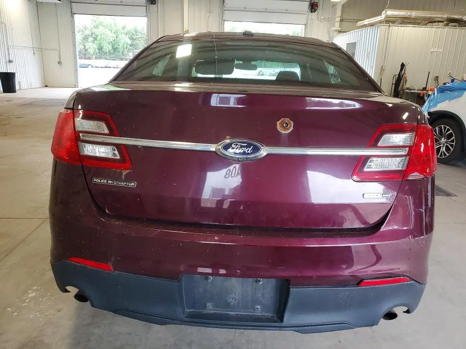 2013 FORD TAURUS POLICE INTERCEPTOR  