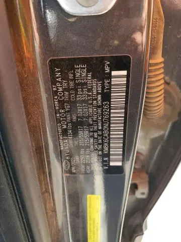 2022 HYUNDAI KONA SEL  