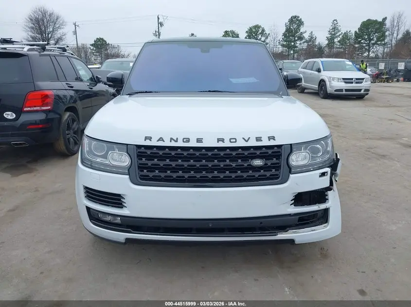 2016 LAND ROVER RANGE ROVER 3.0L V6 TURBOCHARGED DIESEL HSE TD6