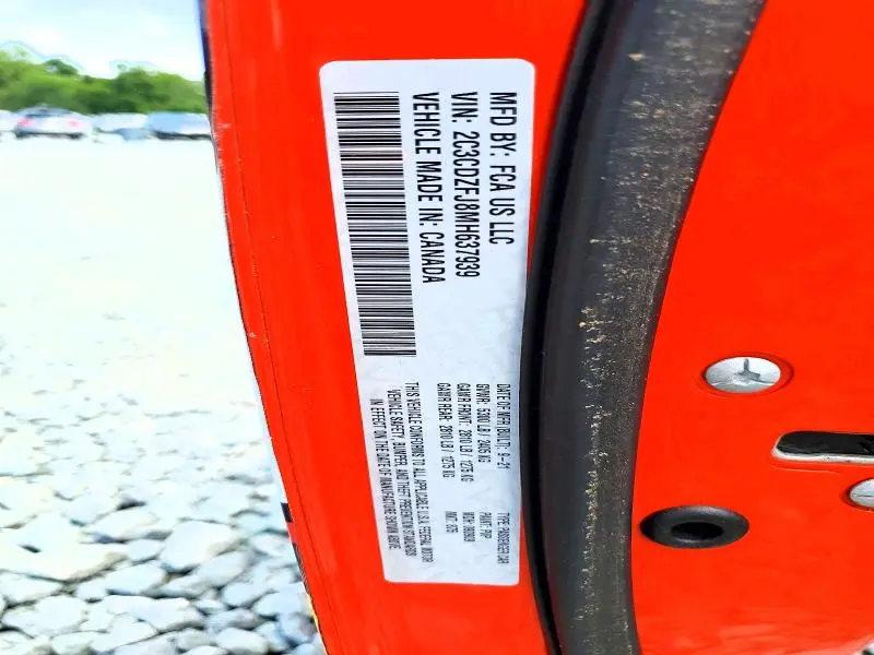 2021 DODGE CHALLENGER R  