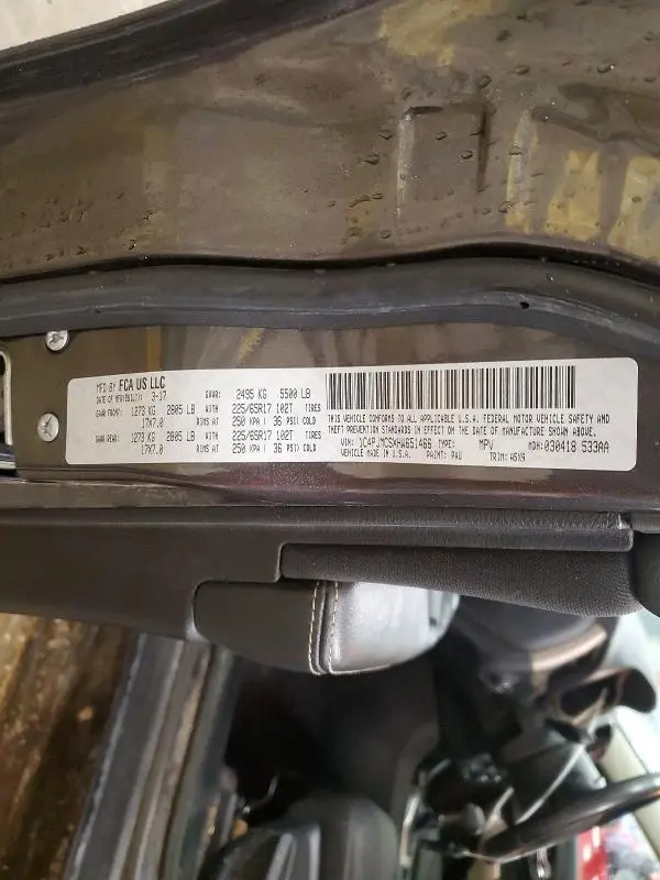 2017 JEEP CHEROKEE LATITUDE  