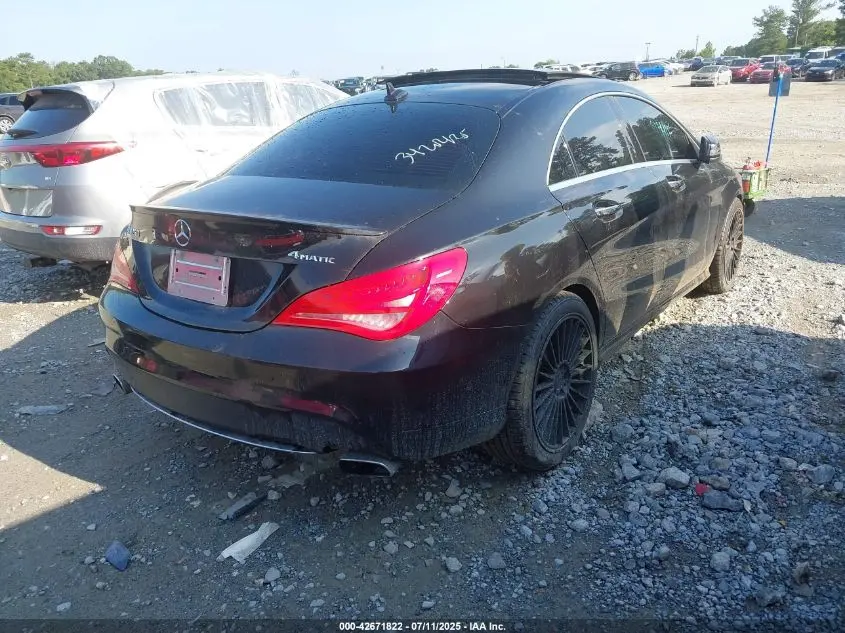 2015 MERCEDES-BENZ CLA 250 4MATIC