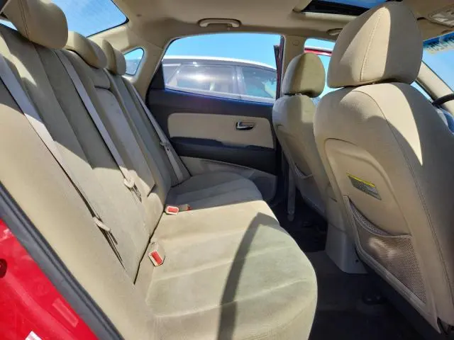 2010 HYUNDAI ELANTRA BLUE  