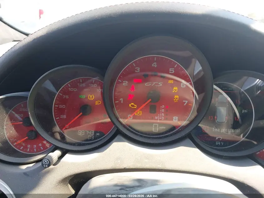 2013 PORSCHE CAYENNE GTS