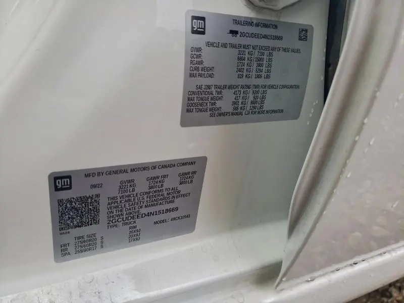 2022 CHEVROLET SILVERADO K1500 RST  