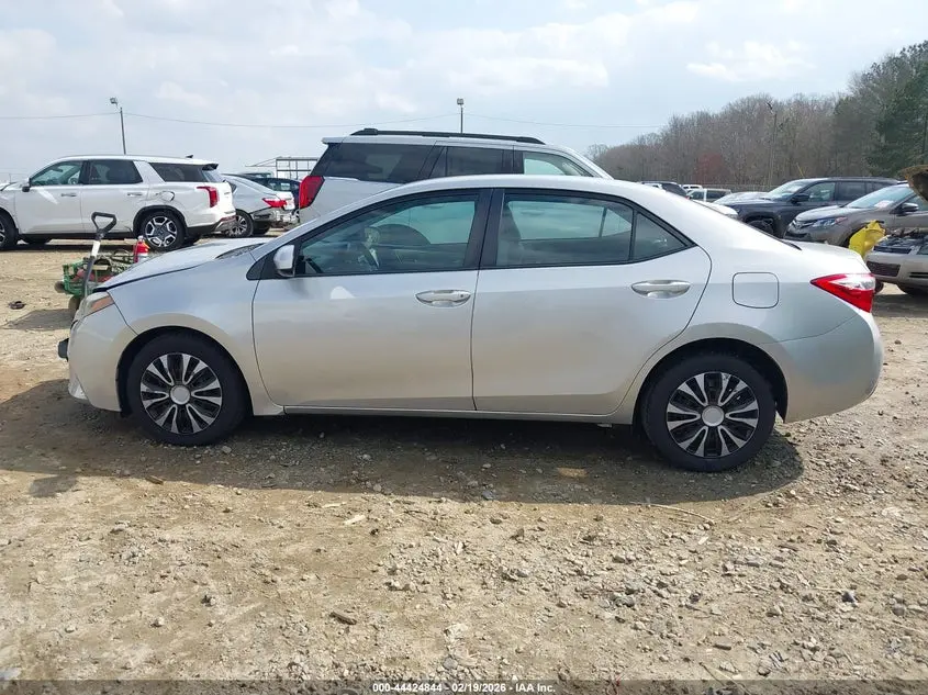 2016 TOYOTA COROLLA LE