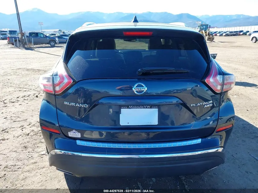 2018 NISSAN MURANO PLATINUM